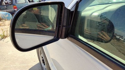 1999-2005 S10 Blazer Driver Left Side Mirror Door Mounted Oem 15105941