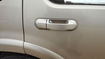 03-05 Lincoln Aviator Passenger Right Rear Outside Door Handle Back Silver Jp