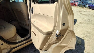 06-08 Chevy Hhr Passenger Right Rear Door Trim Panel With Switches Back Tan 32B