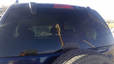 2002-2007 Jeep Liberty Back Glass Rear Window With Hinges Oem 55360342Ad