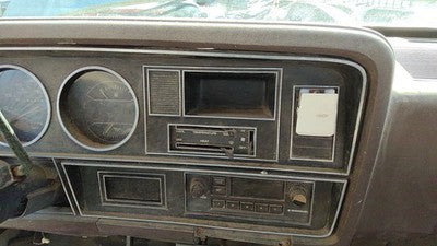 1984-1986 Dodge D350 Trim Bezel Around Speedometer Oem Dash Surround Panel