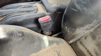 2000 Vw Cabrio Convertible Driver Left Front Seat Belt Buckle Receiver Oem Black