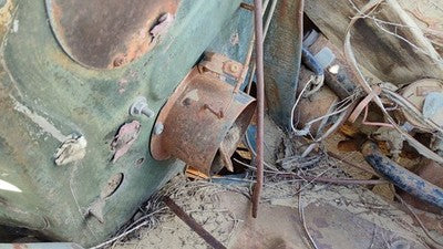 1953 Chevy Bel Air 150 Sedan Engine Compartment Vent Fresh Air Oem 235Ci