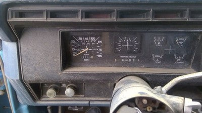 1980-1986 Ford F150 Speedometer Trim Bezel Oem Dash Surround Panel E4tz1504320c