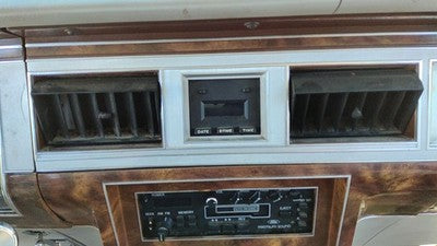 82-87 Grand Marquis Passenger Dash Trim Bezel With Heater Ac Vents Gray