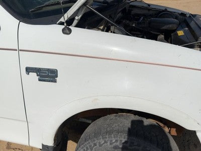 1997-2004 Ford F150 Passenger Right Front Fender Oem White Yz F85Z16005Ca