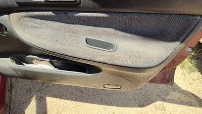1995 Honda Accord Passenger Right Front Door Trim Panel With Switches Gray