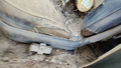 1953 Chevy Bel Air 150 Sedan Driver Left Side Seat Trim Panel Oem