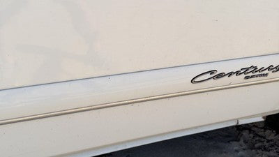 01-02 Century Passenger Right Front Moulding From Door Oem Trim Strip White