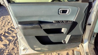 09-11 Pilot Driver Left Front Door Trim Panel With Master Switch Gray/Blue Gr