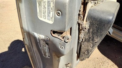 1982 Oldsmobile Firenza Driver Left Front Door Latch With Rods/Cables Oem