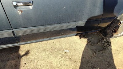 1986 Toyota Camry Passenger Right Front Moulding From Door Oem Trim Strip