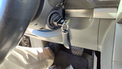 07-09 Sentra Lower Dash Under Column Knee Bolster Trim Panel Oem 2.0L Black W