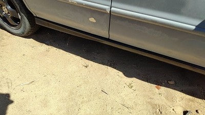 94-97 Accord Passenger Right Lower Rocker Panel Moulding Side Skirt Oem Gray