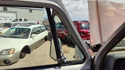1981-86 Dodge Ram W250 Driver Left Front Vent Window Small Door Glass With Frame