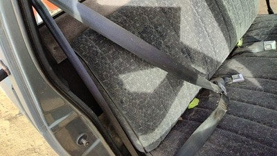 89 Chevy S10 Pickup Passenger Right Front Seat Belt Retractor Shoulder Dark Gray
