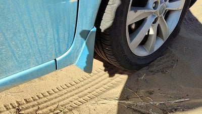 12-19 Versa Note Passenger Right Moulding From Fender Trim Strip Sedan Blue Rbe
