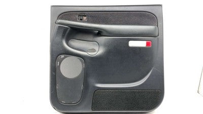 01 02 Sierra 2500 Hd Passenger Right Rear Door Panel With Switches Graphite 12D