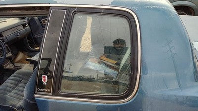 86-91 Olds Cutlass Calais Driver Left Rear Quarter Glass Back Side Window 2 Door