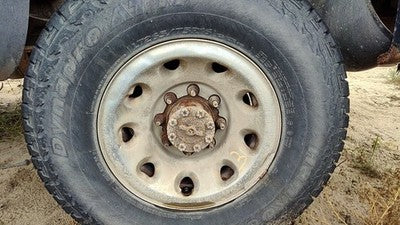2001-2004 F350 Powerstroke 16" Steel Wheel Oem Chrome Factory Rim
