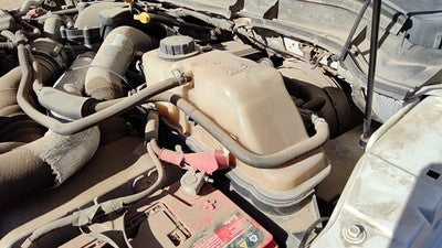 11-16 F250 Coolant Reservoir Radiator Tank With Battery Tray 6.7L Powerstroke