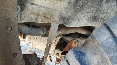 1984 Dodge D350 Fuel Filler Neck Assembly With Gas Cap Oem