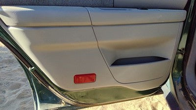 2000-2002 Ford Taurus Driver Left Rear Door Trim Panel With Switches Back Gray