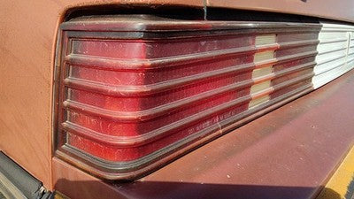 1985-1987 Pontiac Sunbird Driver Left Tail Light Brake Lamp Oem Rear Crack
