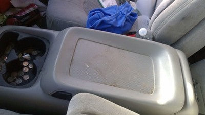2000 2001 2002 Chevy Tahoe Center Floor Console Assembly Oem Gray 12d