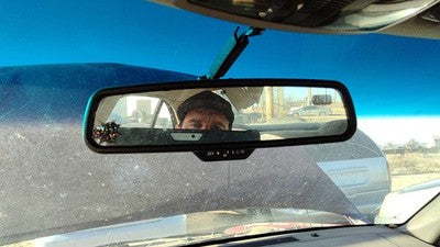 1996 Olds 88 Inside Rear View Mirror Oem Windshield Mounted