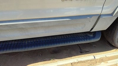 01-03 Explorer Passenger Right Front Moulding From Door Trim Strip Silver Ts