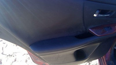 10-12 Lexus Hs250h Hybrid Driver Left Rear Inside Door Trim Panel Back Black 25