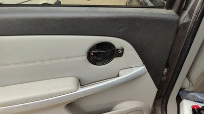 05-07 Chevy Equinox Driver Left Rear Door Trim Panel With Switches Back Gray 142