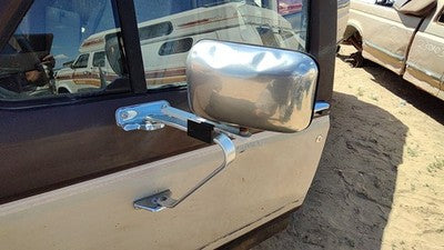 1980-1996 Ford F150 Driver Left Side Mirror Door Mounted Oem E5tz17696b
