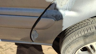 2000 Chevy Venture Driver Left Rear Moulding On Quarter Panel Oem Silver 17U