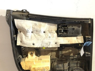 07-10 Tundra Passenger Right Rear Door Trim Panel With Switches Tan Extended Cab