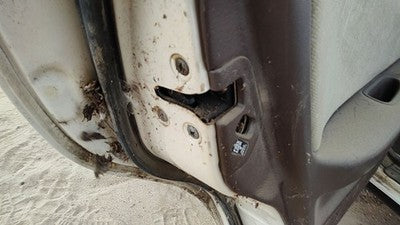 1993 Infinity G20 Driver Left Rear Door Latch With Rods/Cables Oem Back