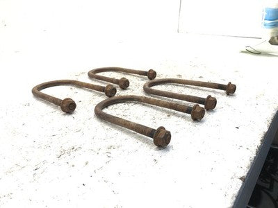 2002-2007 Dodge Ram Pickup 1500 Set of 4 Rear Ubolts with Nuts OEM Rear End 4x4