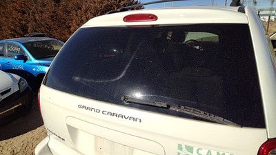 2004-2007 Dodge Caravan Back Glass Rear Window Oem 05134576Aa