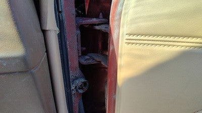 1985-1991 Pontiac Sunbird Passenger Right Upper Lower Door Hinge Pair Set Oem