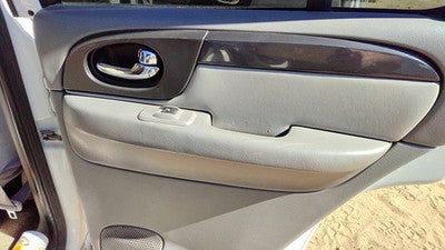 06-09 Gmc Envoy Passenger Right Rear Door Trim Panel With Switches Back Gray 28H