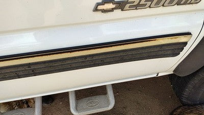 99-02 Silverado 2500 Hd Passenger Right Front Moulding From Door Trim Strip