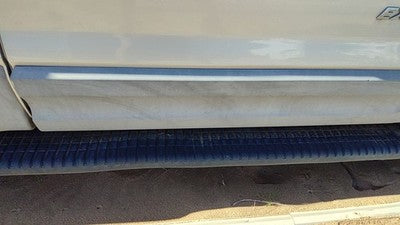 01-03 Explorer Passenger Right Front Moulding From Door Trim Strip Silver Ts