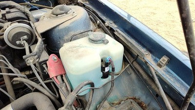 1989 Olds Cutlass Calais Windshield Washer Fluid Reservoir With Pump Wiper Tank