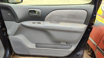 01-03 Toyota Sienna Passenger Right Front Door Trim Panel With Switches Gray 11