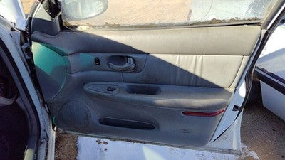 97-99 Buick Century Passenger Right Front Door Trim Panel With Switches Gray 14B