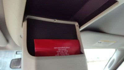 04-07 Ford F150 Center Overhead Console Oem Dome Light Map Lamp Cubby Gray Me
