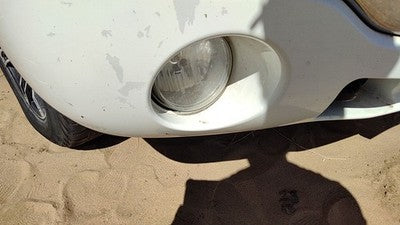 2004-07 Sierra 1500 Hd Passenger Right Lower Fog Light With Bracket Oem 15776381