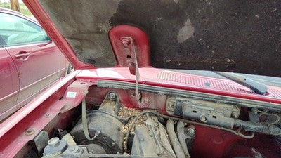 1998-2001 Mazda B2500 Passenger Right Hood Hinge Assembly Oem Red Fl Zzp052410