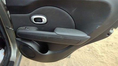 14-19 Kia Soul Passenger Right Rear Door Trim Panel With Switches Back Black Eq